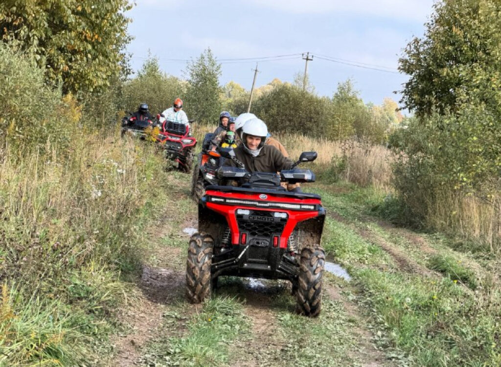 Презентация и тест-драйв CFMOTO CFORCE 650 EPS на CFMOTO EXPERIENCE в Елизарово