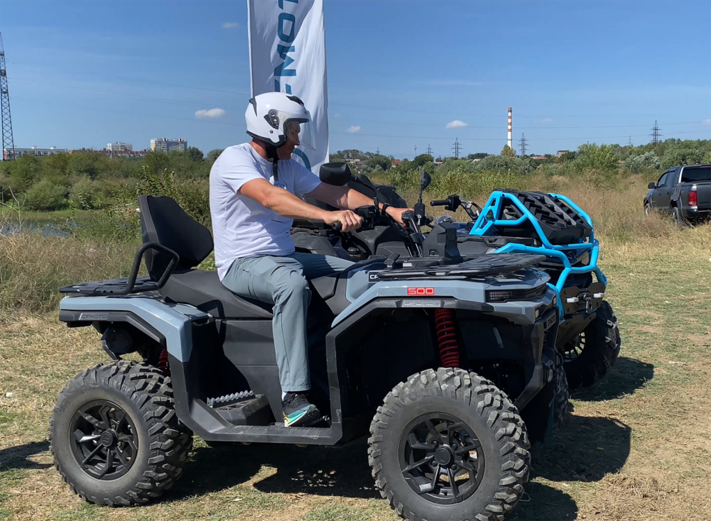 Тест-драйв квадроциклов и багги CFMOTO на Голубых озёрах Адыгеи