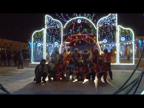 Тюменские квадроциклисты поздравили горожан с наступающим праздником!